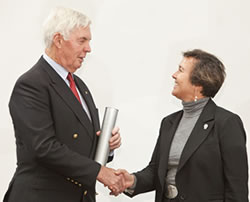 Jane with Michael Jeffery